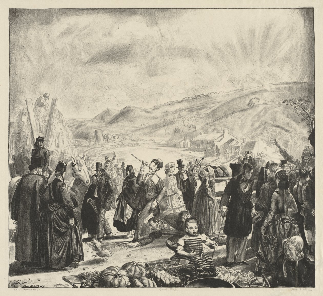 Den irske messen av George Bellows