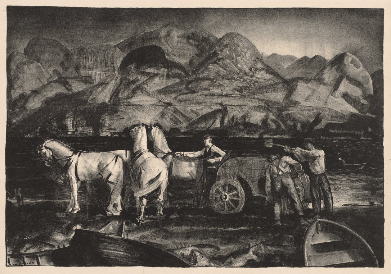 Sandspannets av George Bellows