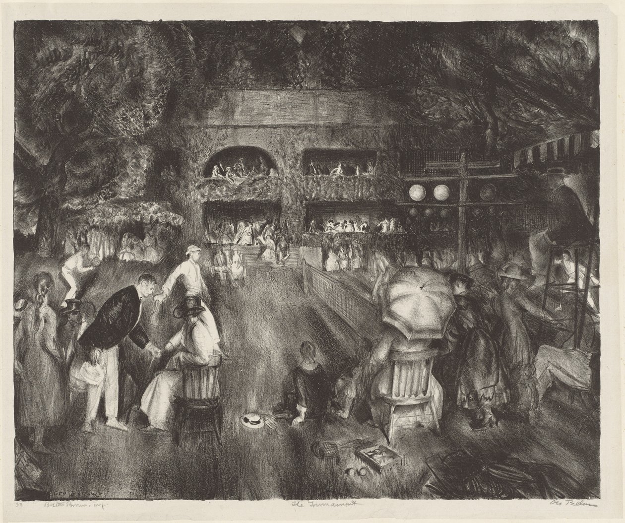 Turneringen av George Bellows