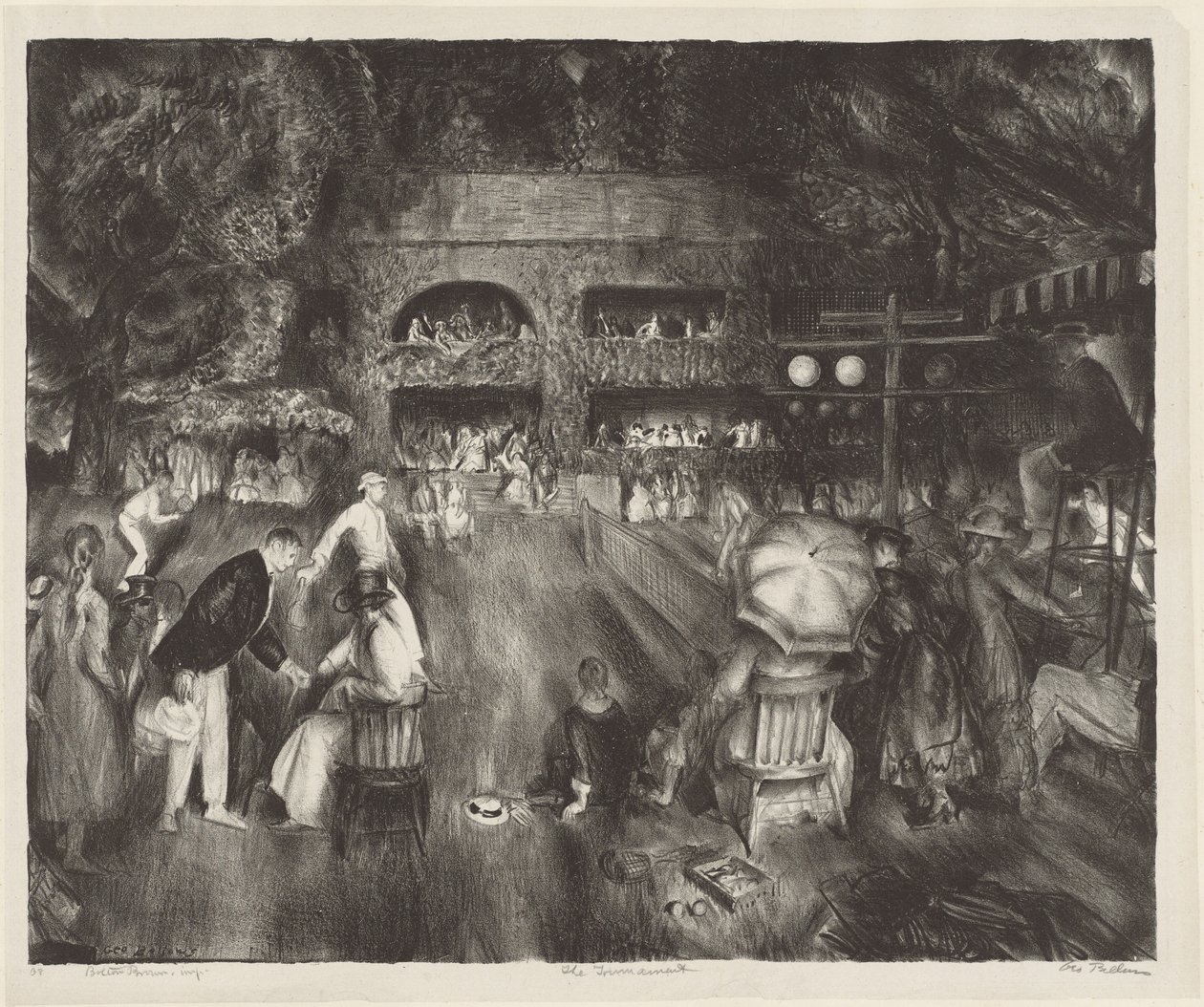 Turneringen av George Bellows