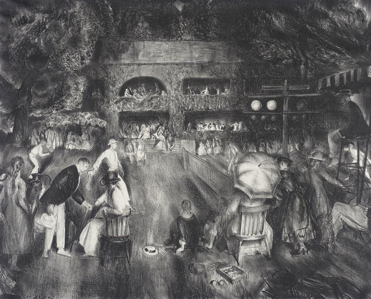Turneringen av George Bellows