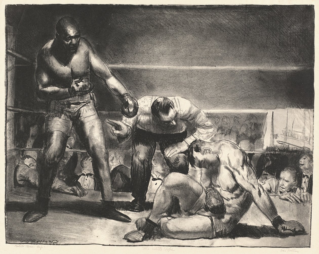 Det hvite håpet av George Bellows