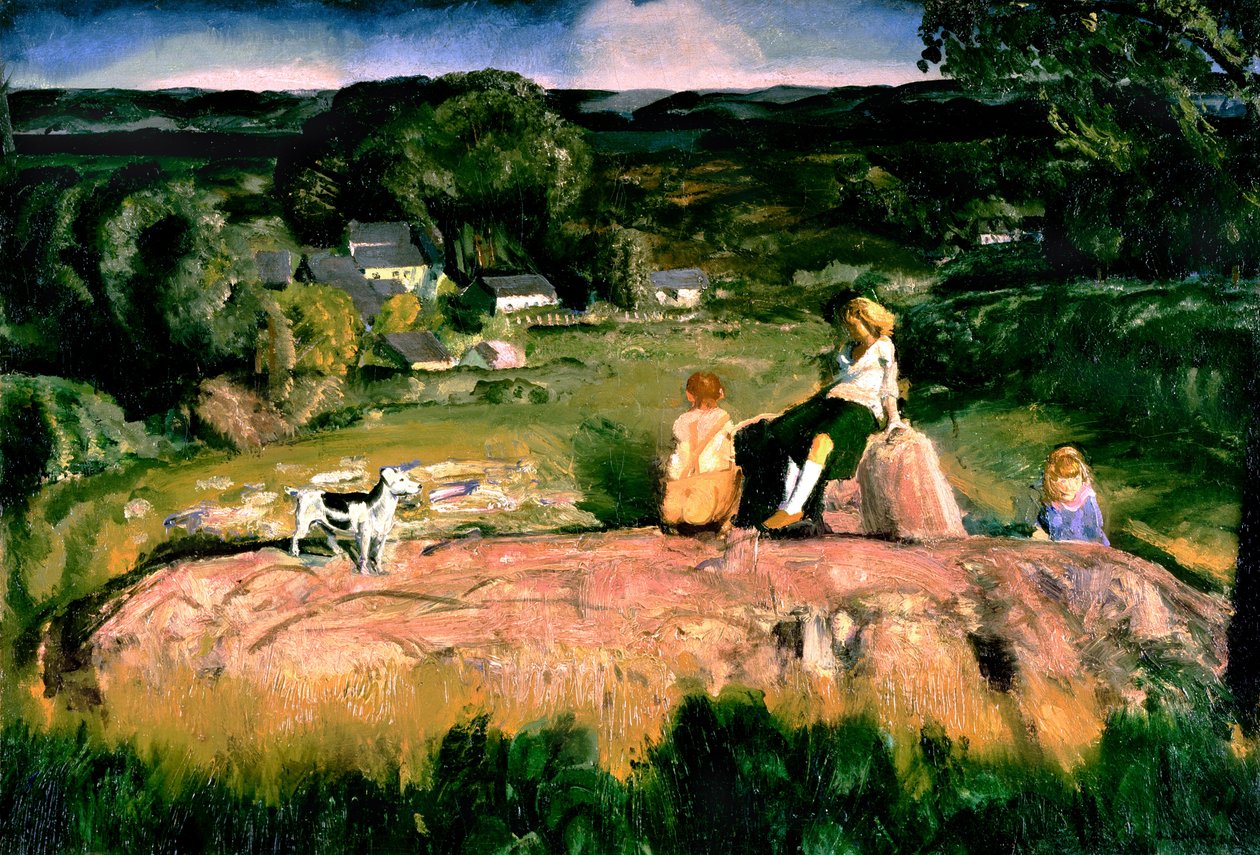 Tre barn av George Bellows