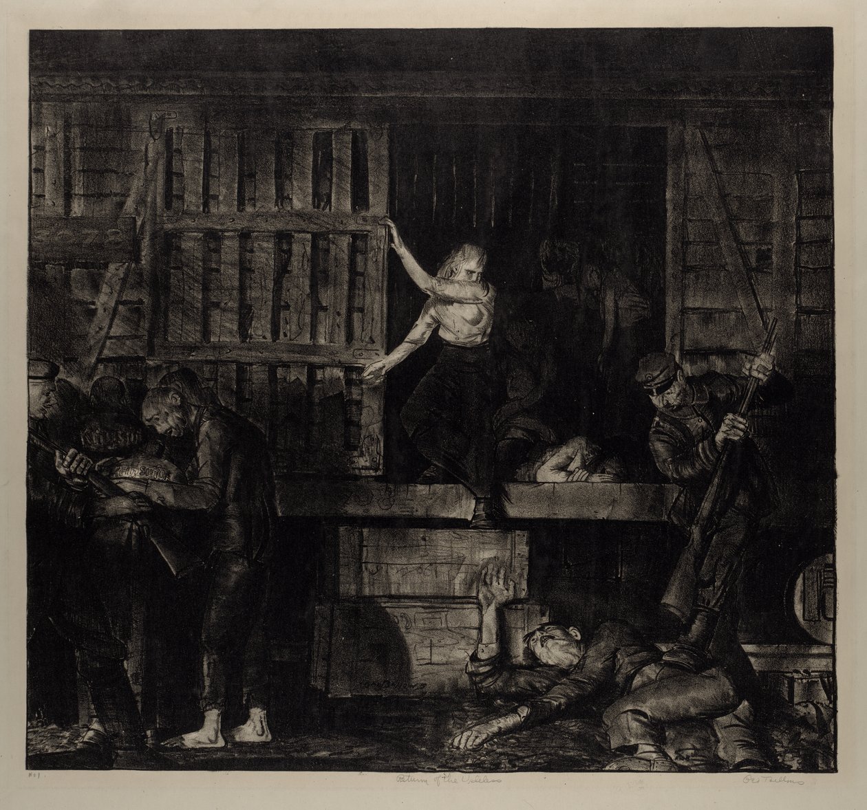 Krigsserie: De unyttiges tilbakekomst av George Bellows