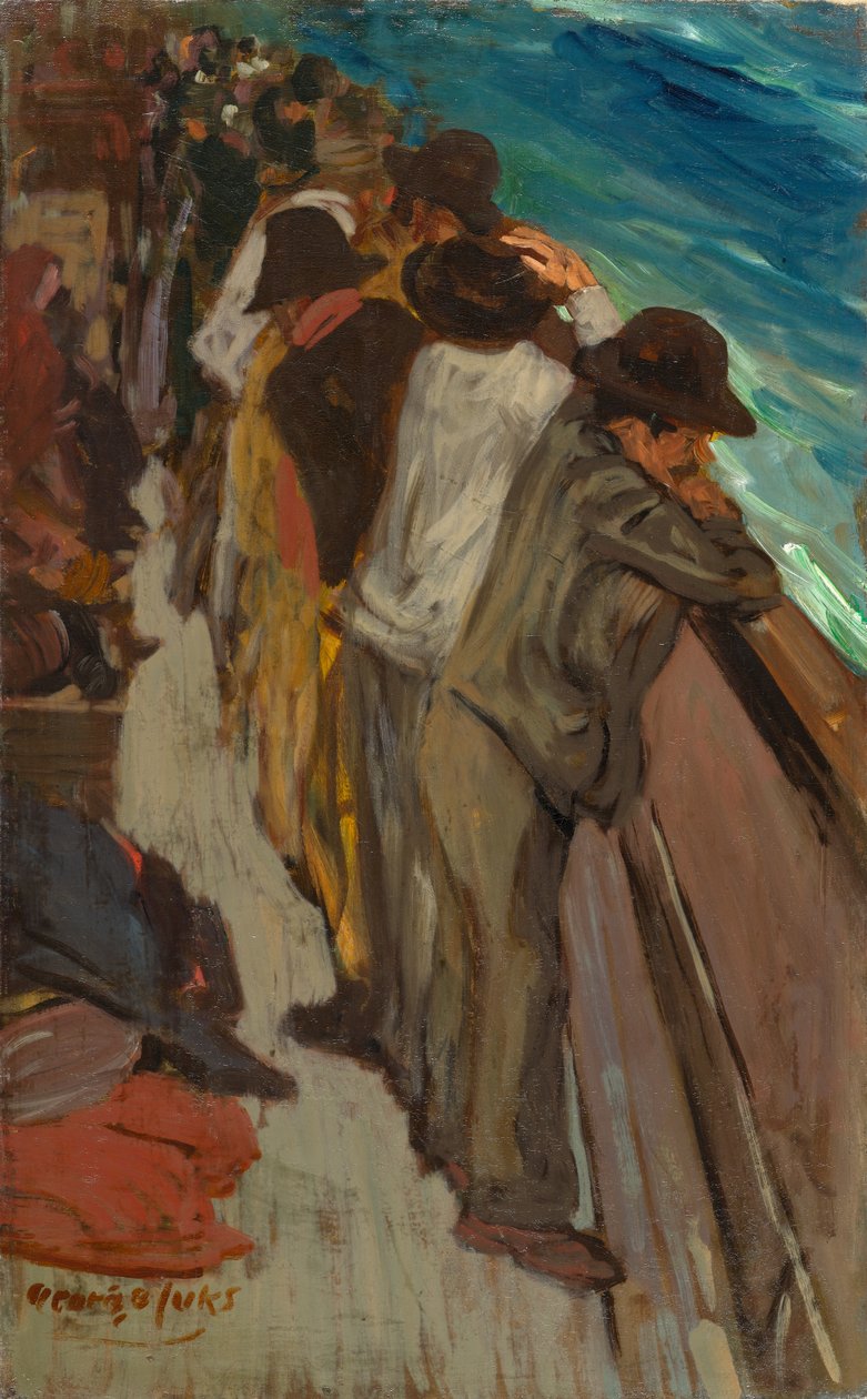 I Steerage av George Benjamin Luks