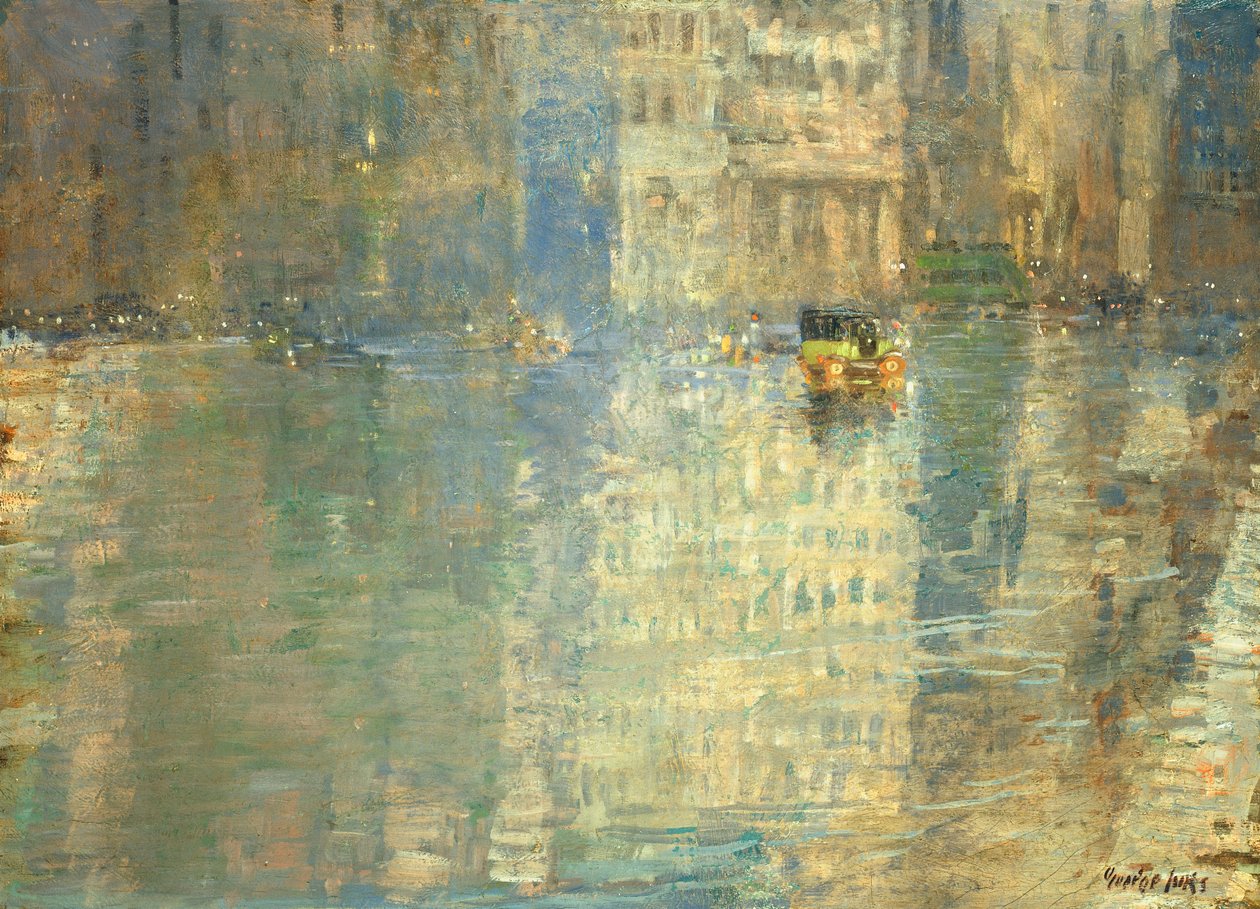 Madison Square av George Benjamin Luks