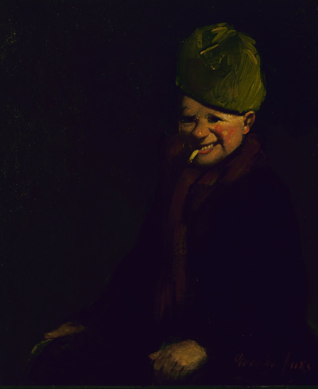 Nyttårsskytter, 1917. av George Benjamin Luks