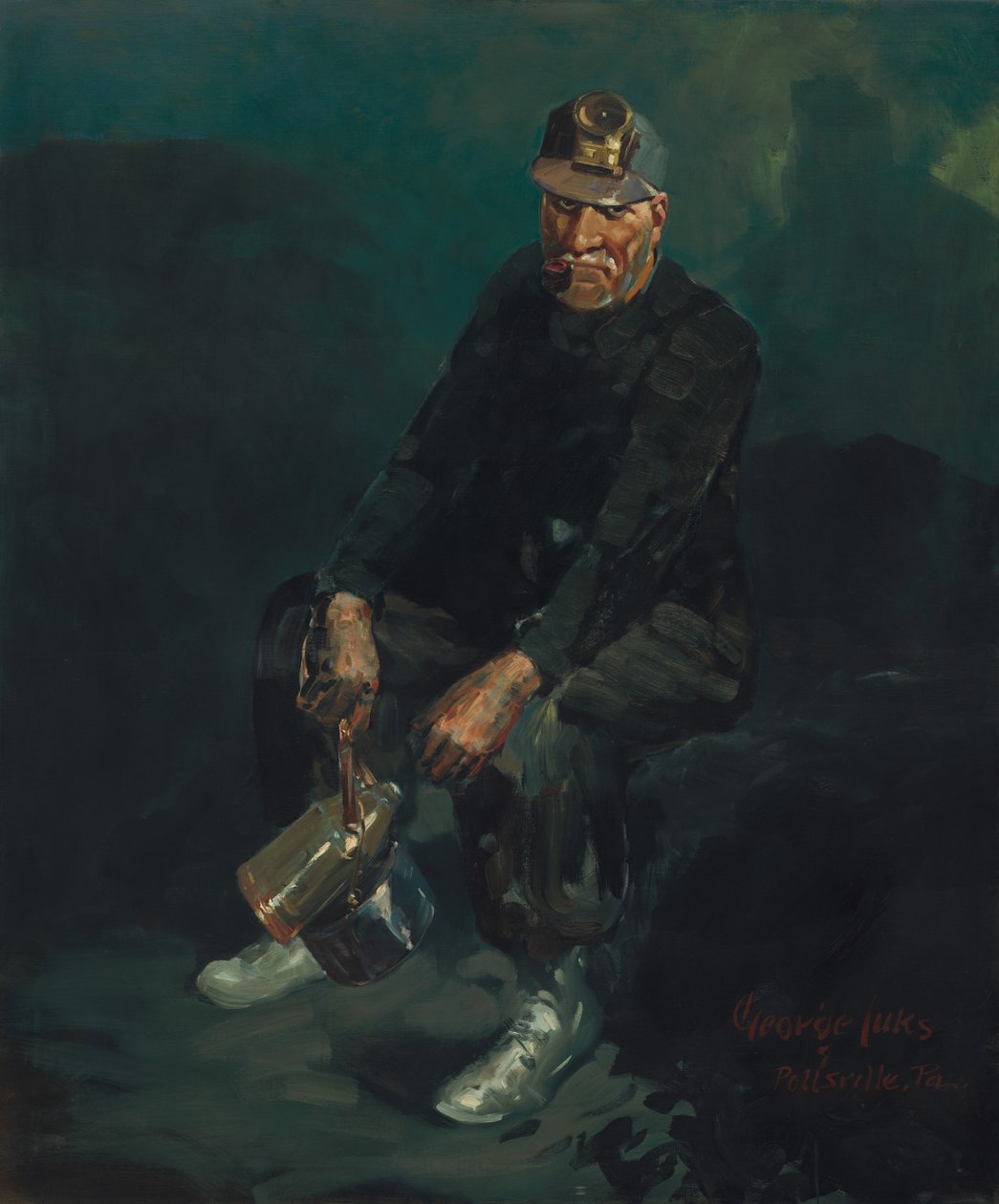 Brannsjefen, 1925. av George Benjamin Luks