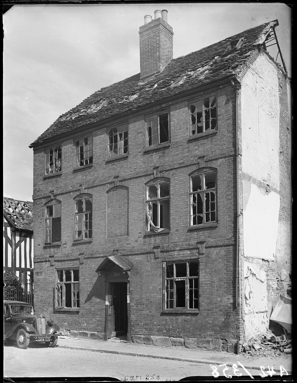 27-28 Greyfriars Lane, Coventry, Coventry, Coventry, 1941. av George Bernard Mason