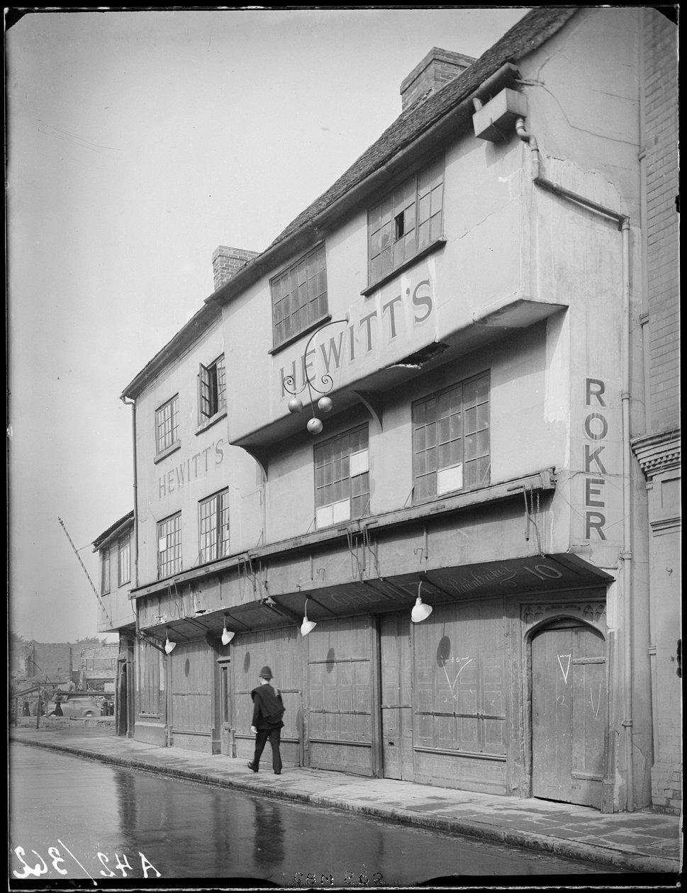 8-10 Much Park Street, Coventry, Coventry, Coventry, 1941. av George Bernard Mason