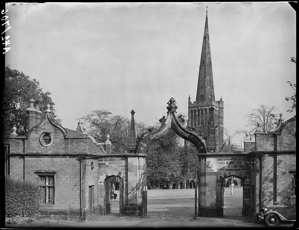Aston Hall, Gateway, Witton Lane, Aston Park, Aston, Birmingham, 1941. av George Bernard Mason