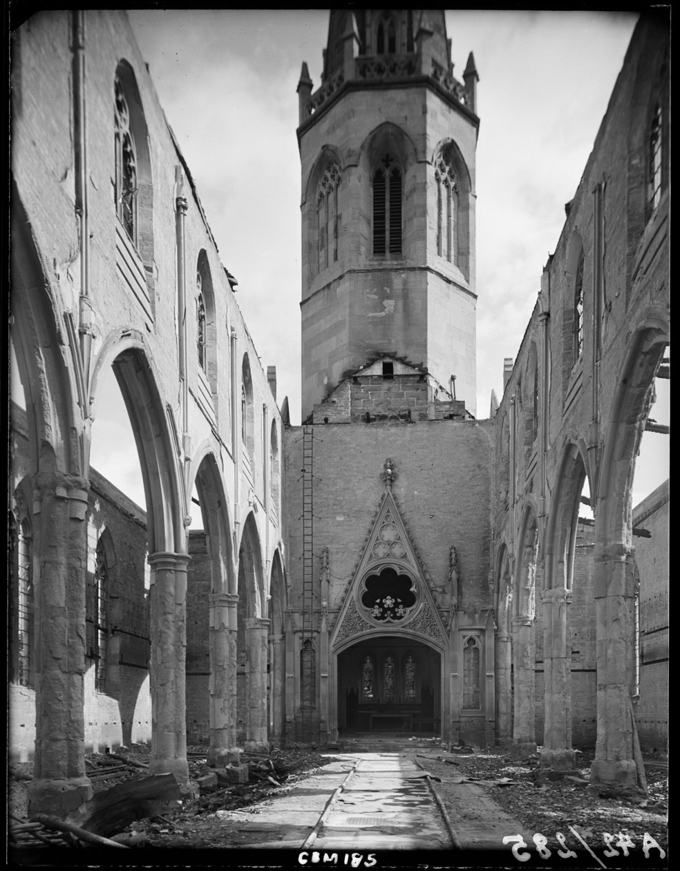 Christ Church, New Union Street, Coventry, 1941. av George Bernard Mason