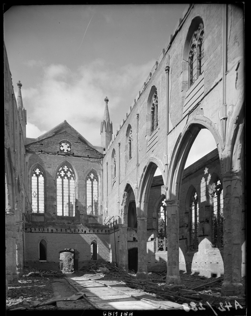 Christ Church, New Union Street, Coventry, 1941. av George Bernard Mason