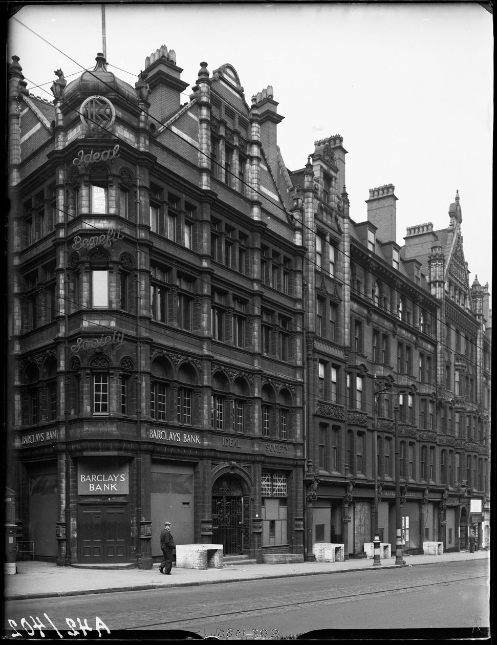 Coleridge Chambers, 175-177 Corporation Street, Birmingham, 1941. av George Bernard Mason