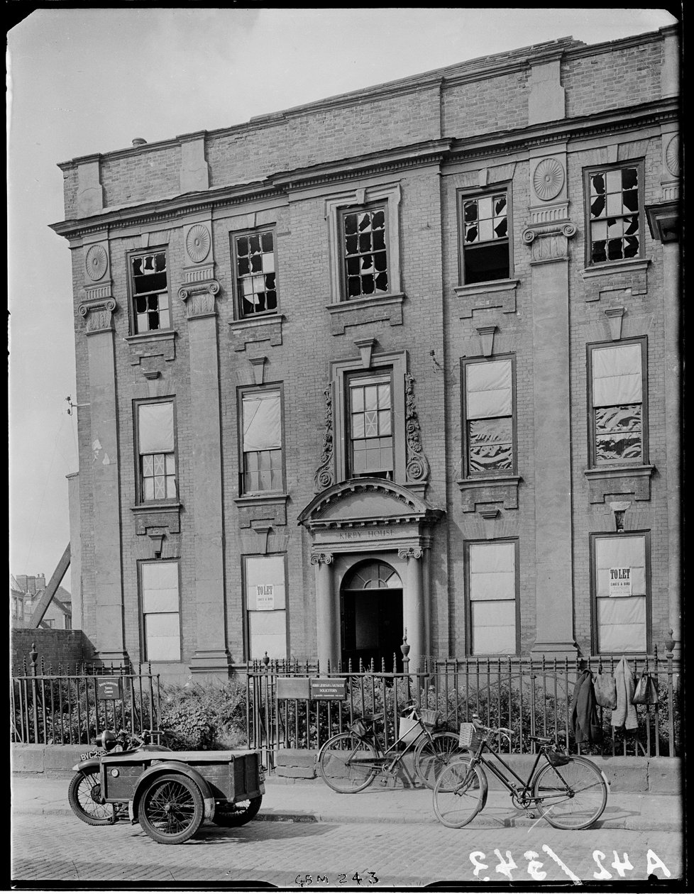 Kirby House, Little Park Street, Coventry, 1941. av George Bernard Mason