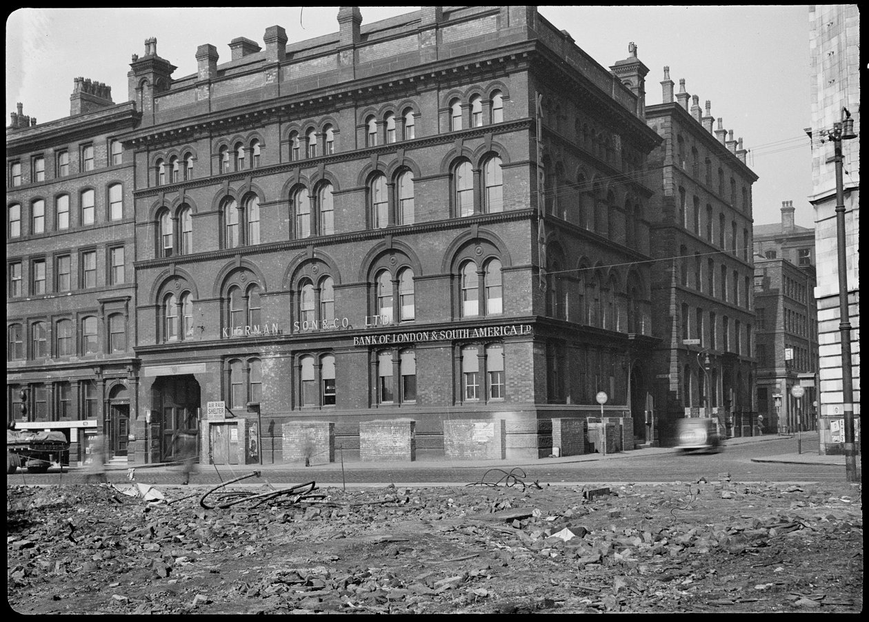 Fraser House, Charlotte Street, Manchester, 1942. av George Bernard Wood