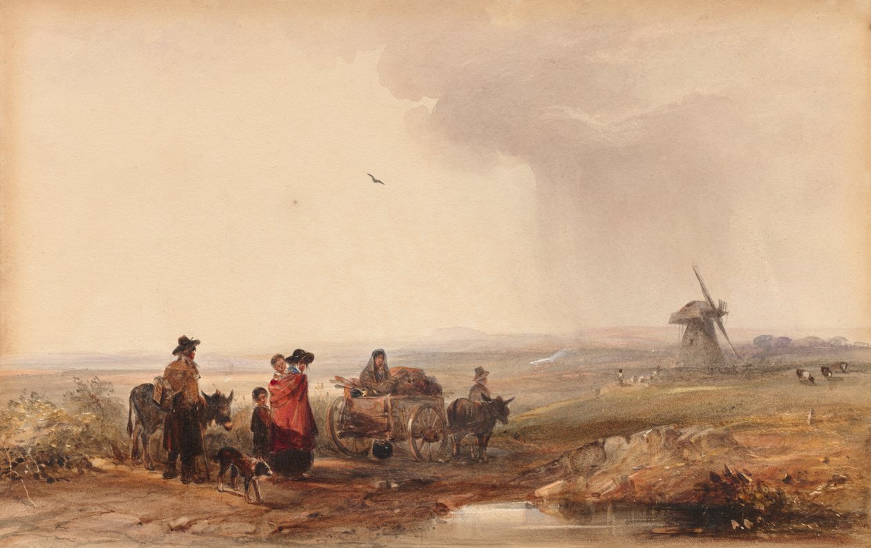 Gypsy Camp, Holland av George Bryant Campion