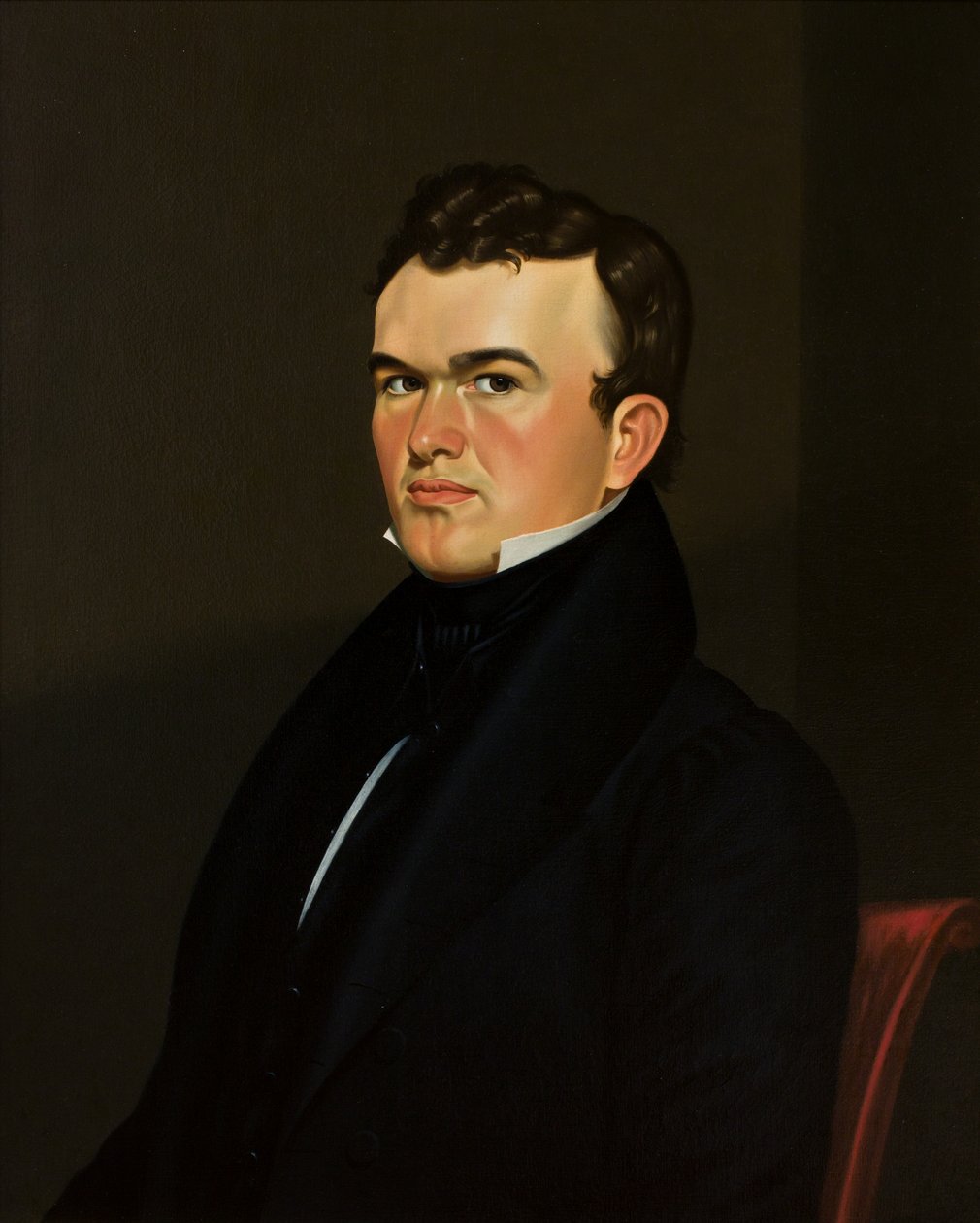 Selvportrett av George Caleb Bingham
