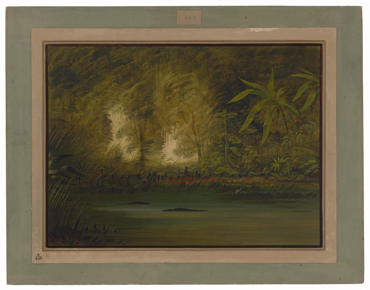 En lagune ved øvre Amazonas av George Catlin