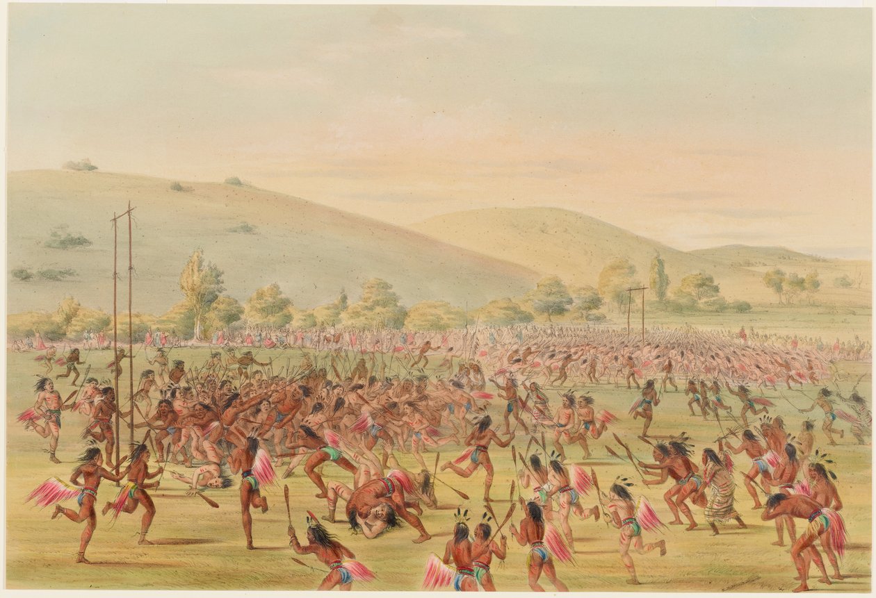 Ballspill av George Catlin