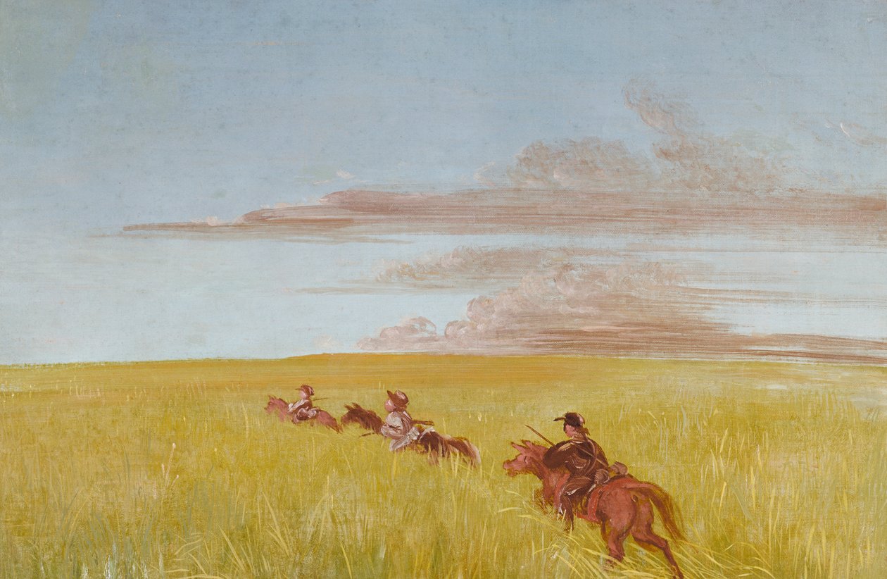 Bogard, Batiste og jeg, Reiser gjennom en Missouri-bunn, 1837-1839. av George Catlin
