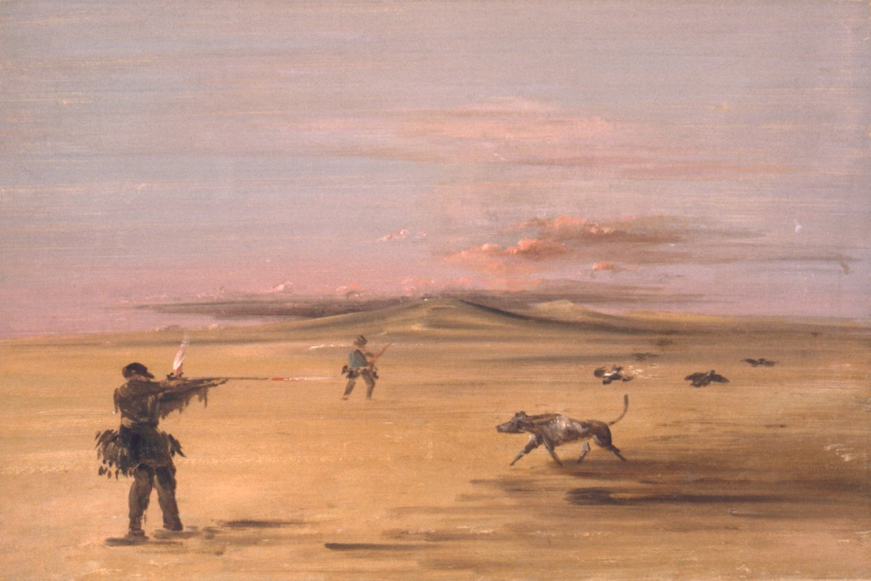 Rypeskyting på Missouri Prairies, 1837-1839. av George Catlin