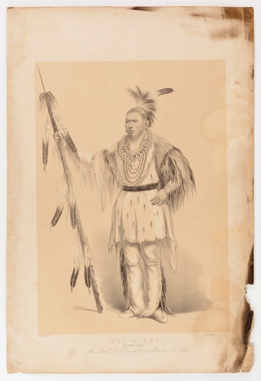 Joc-o-set, den gående bjørnen av George Catlin