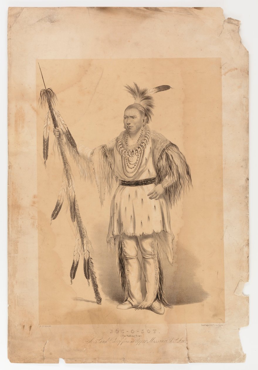 Joc-o-sot, den gående bjørnen av George Catlin
