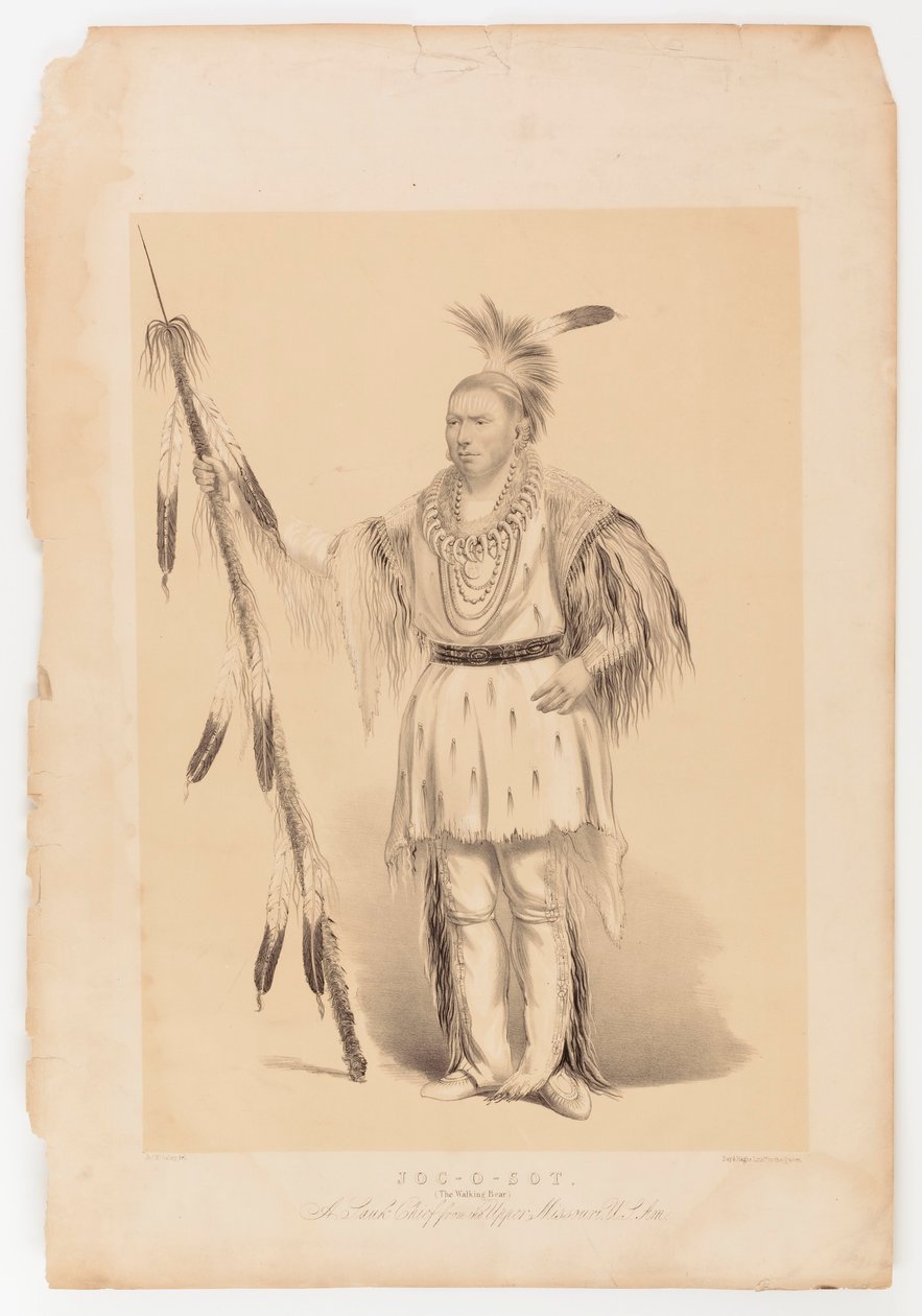 Joc-o-sot, den gående bjørnen av George Catlin