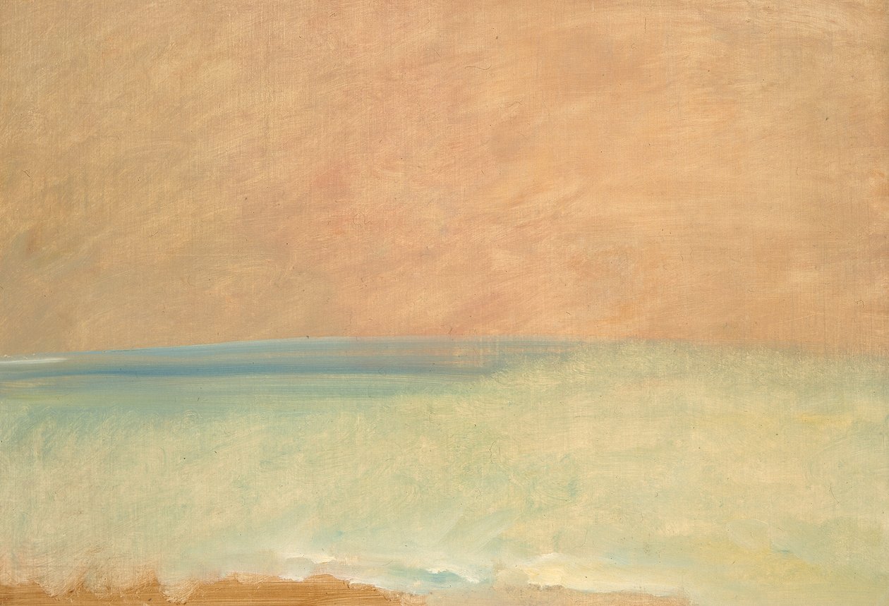 Landskapsbakgrunn, 1846-1848. av George Catlin