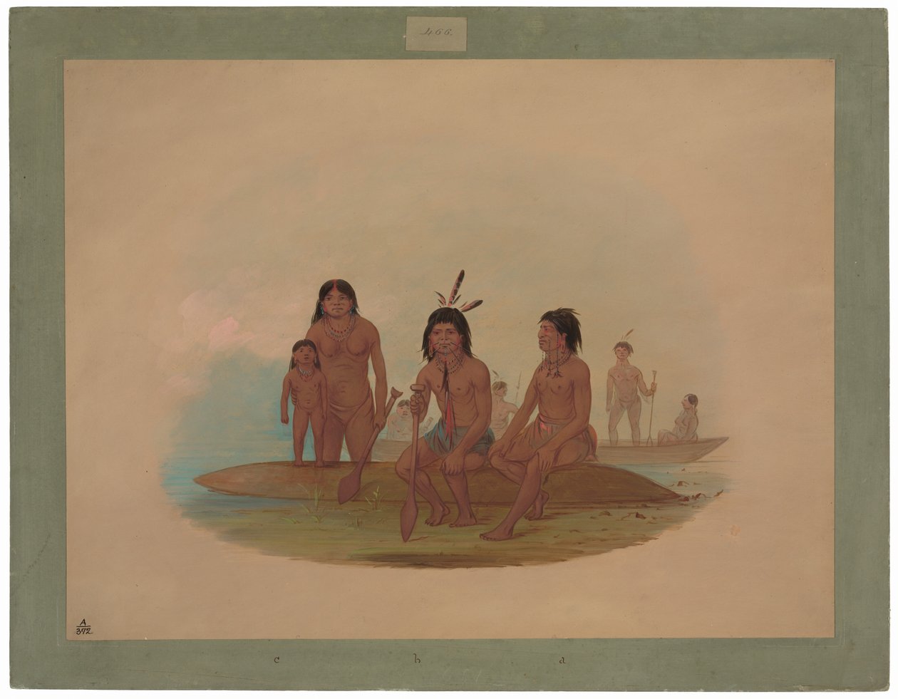 Marahua-indianere av George Catlin