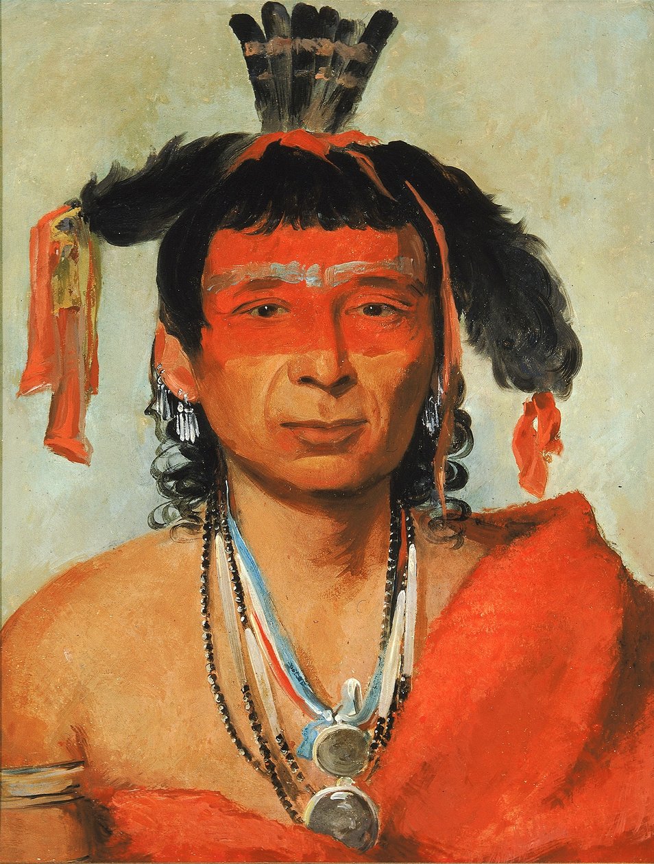 Másh-kee-wet, en flott dandy av George Catlin