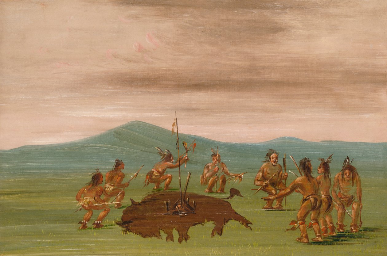 Medicine Buffalo of the Sioux, 1837-1839. av George Catlin