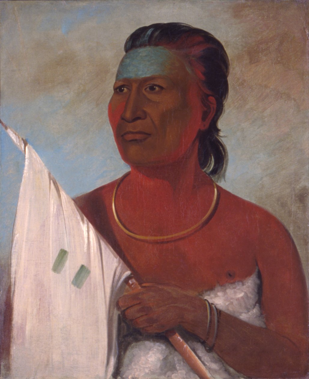 Náh-pave, suppe, rådgiver for Black Hawk av George Catlin