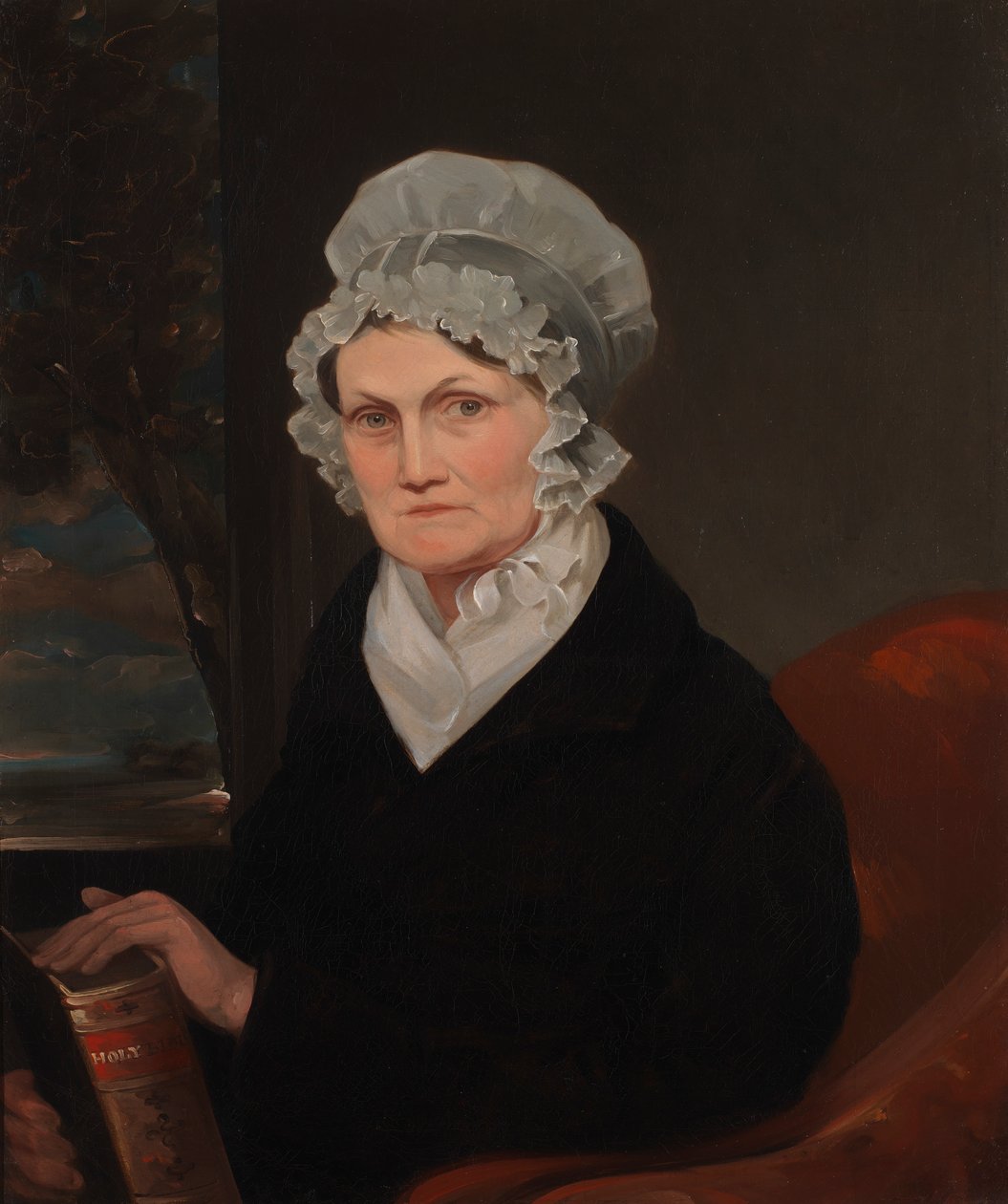 Portrett av Polly Sutton Catlin, 1840-årene. av George Catlin