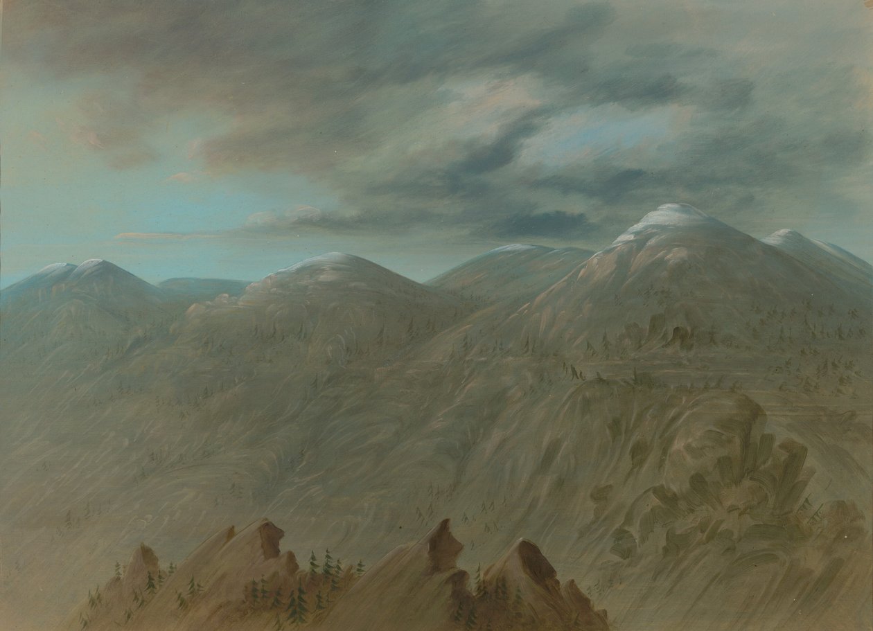 Salmon River Mountains, 18551869. av George Catlin