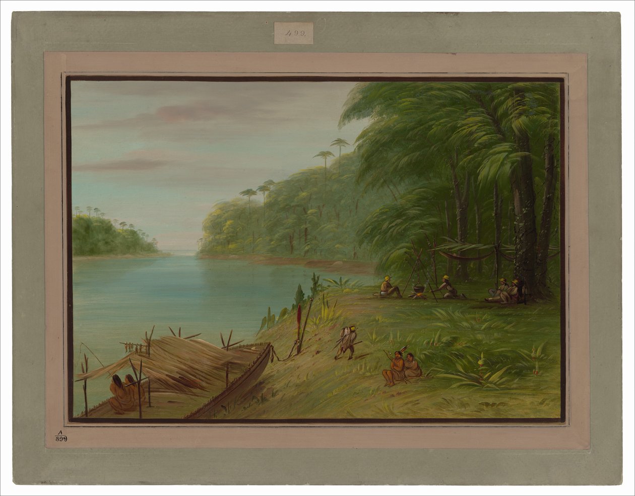 Bredden av Essequibo av George Catlin