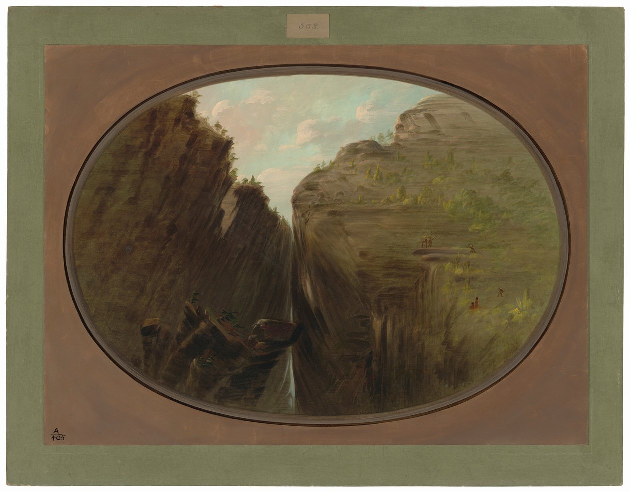 Beetle Crevice av George Catlin