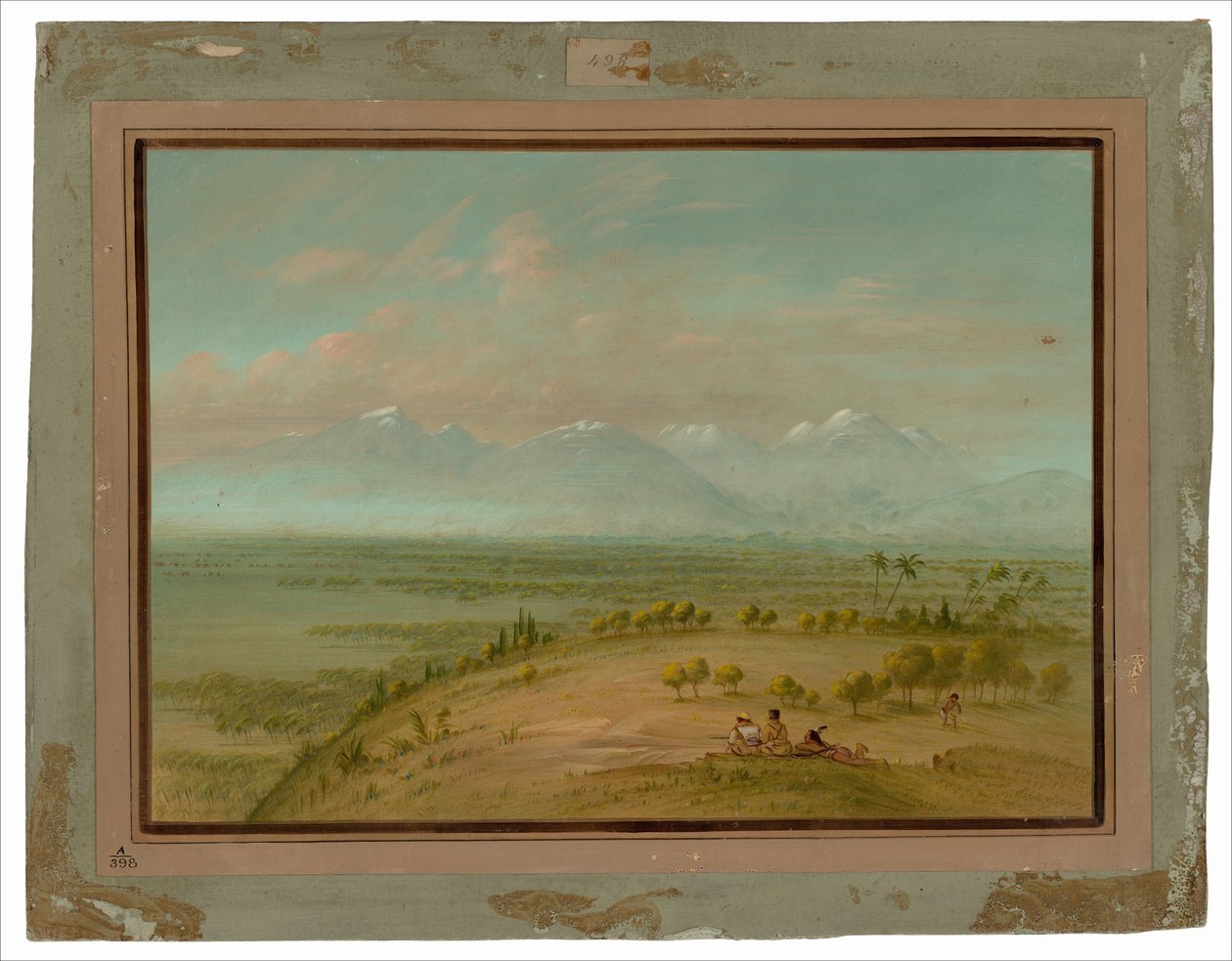 Utsikt over Pampa del Sacramento av George Catlin