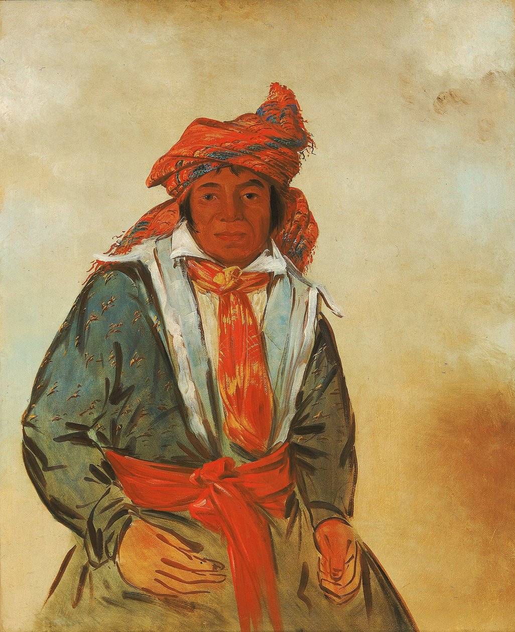 Wat-al-le-go, til Modige av George Catlin