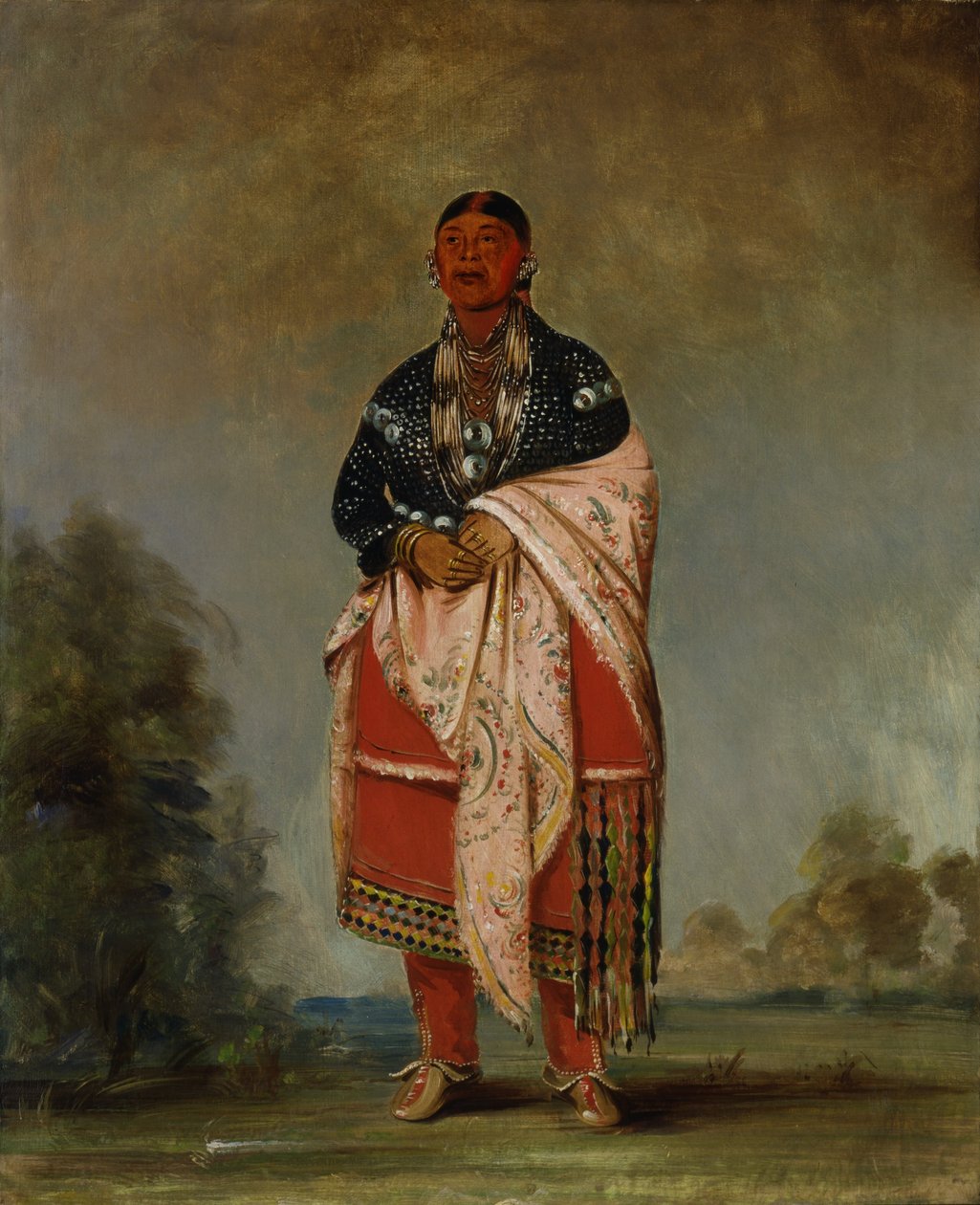 Kona til Kee-o-kúk av George Catlin