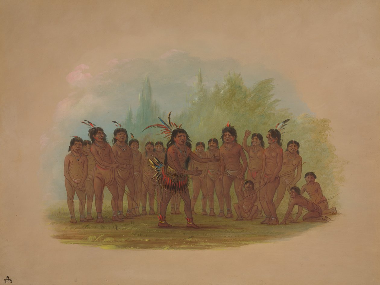 Zurumati-indianere, 18541869. av George Catlin