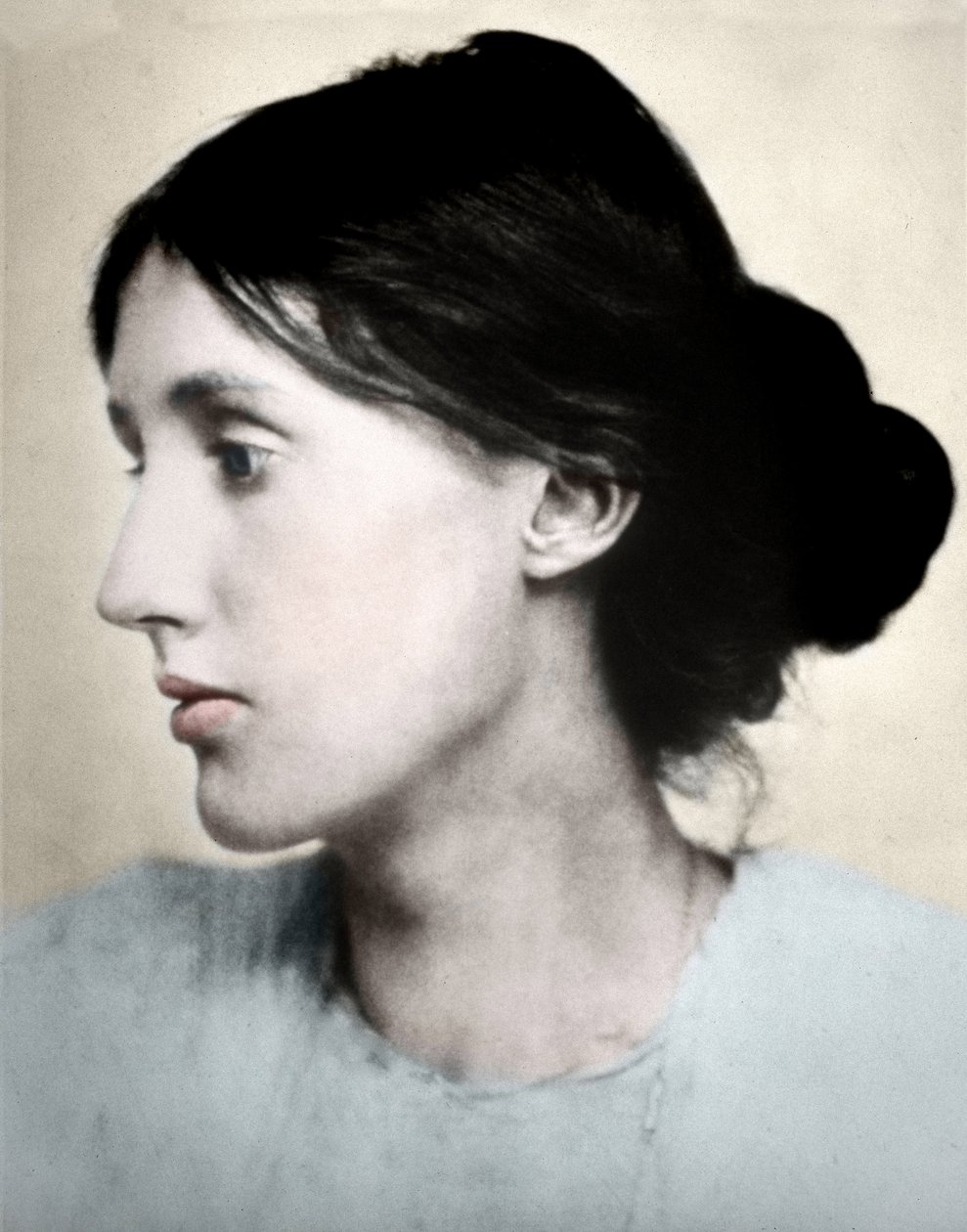 Portrett av den engelske forfatteren Virginia WOOLF av George Charles Beresford