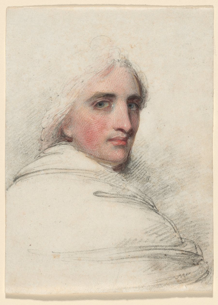 En manns hode av George Chinnery