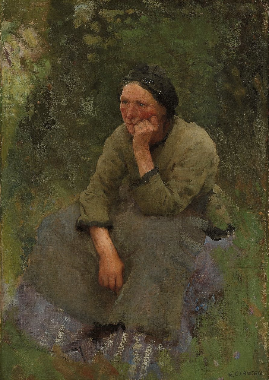 Et øyeblikks hvile av George Clausen