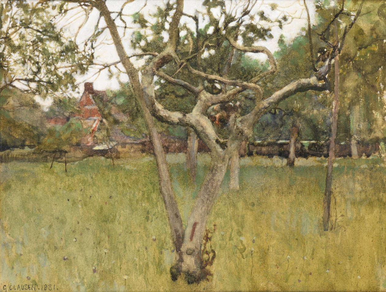 En frukthage av George Clausen