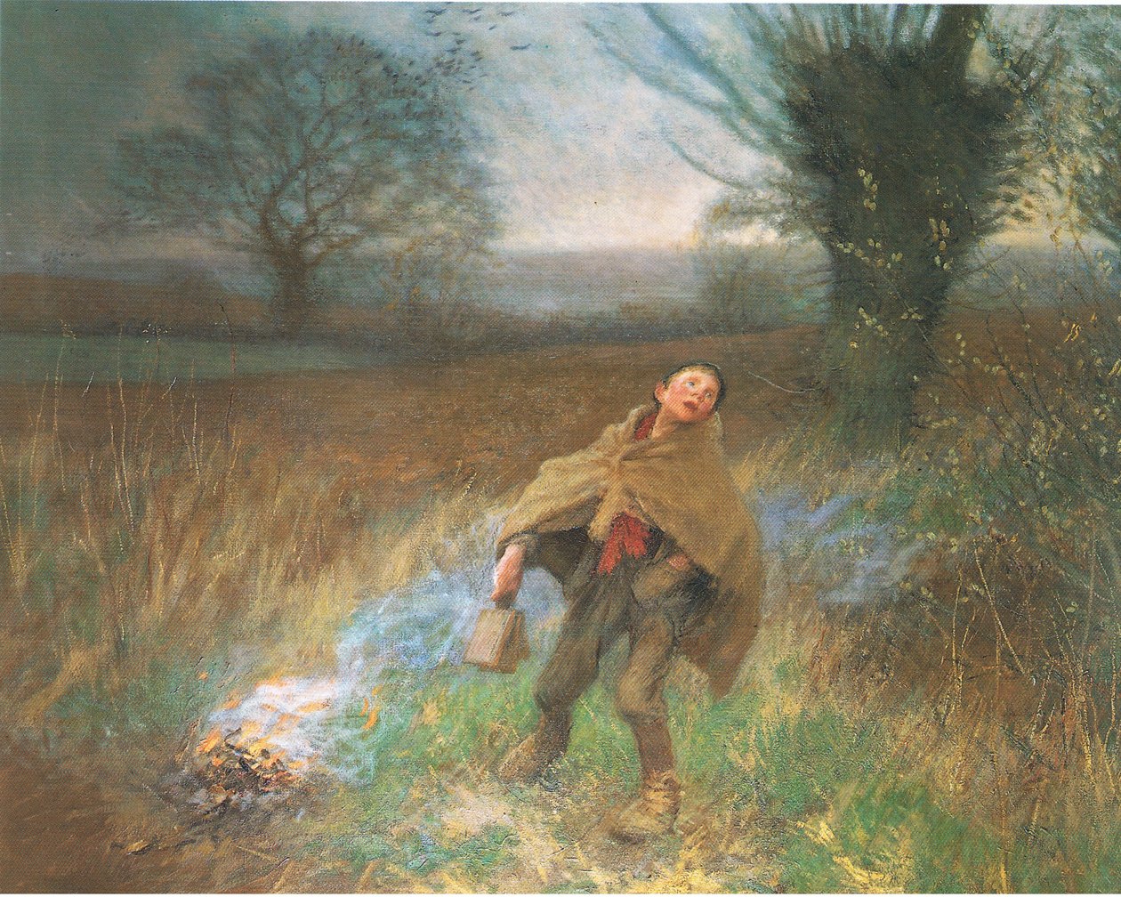Fugleskremmende av George Clausen