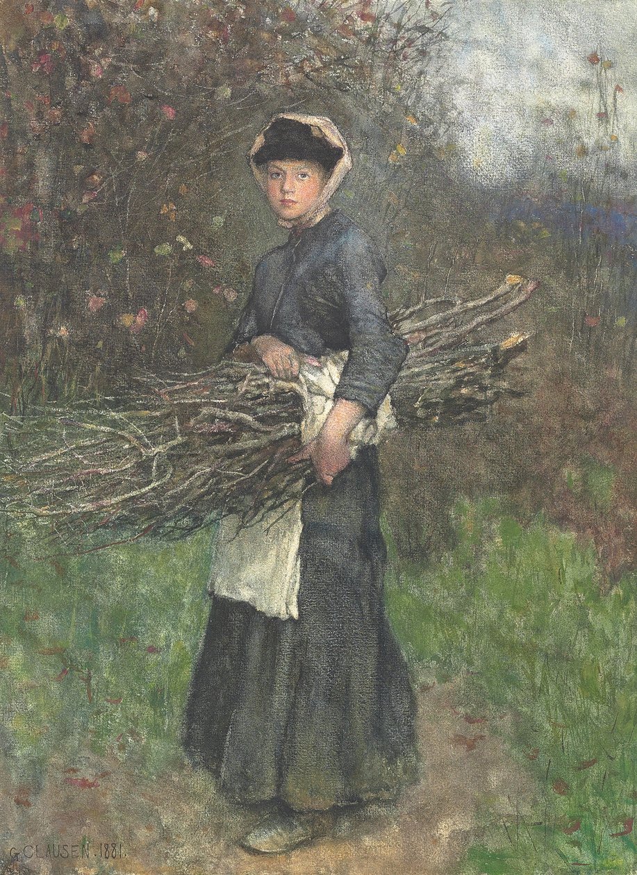 Å samle ved av George Clausen