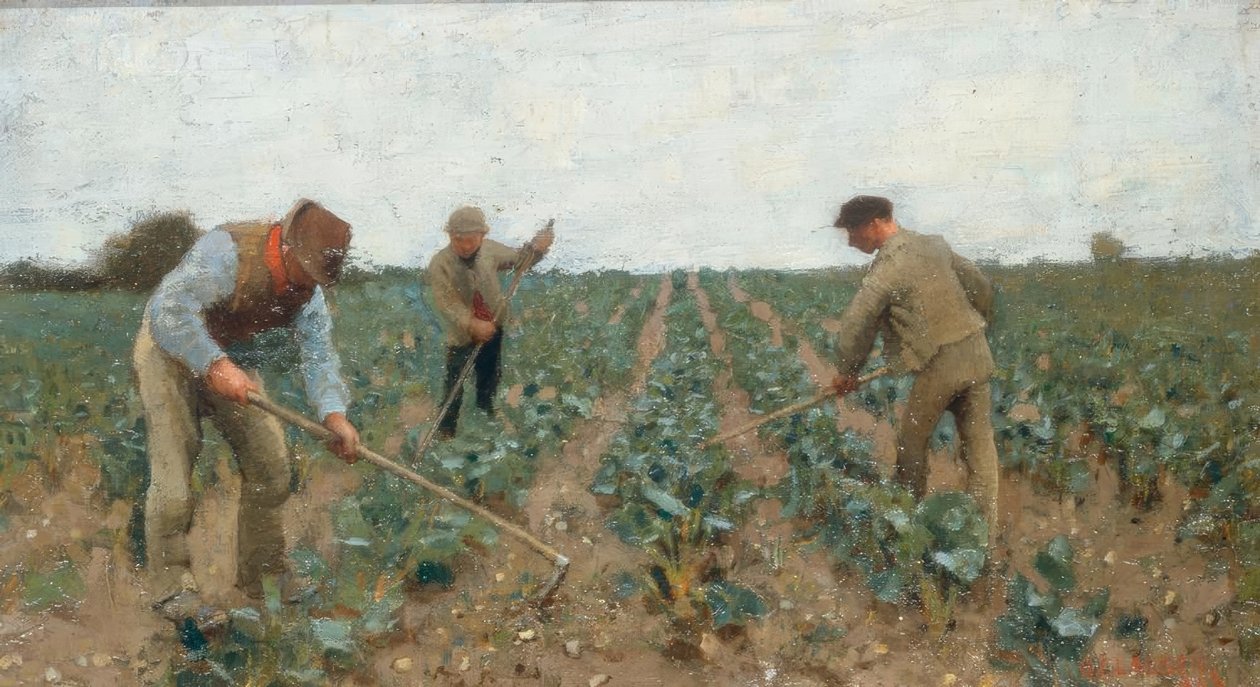 Høing av landet av George Clausen