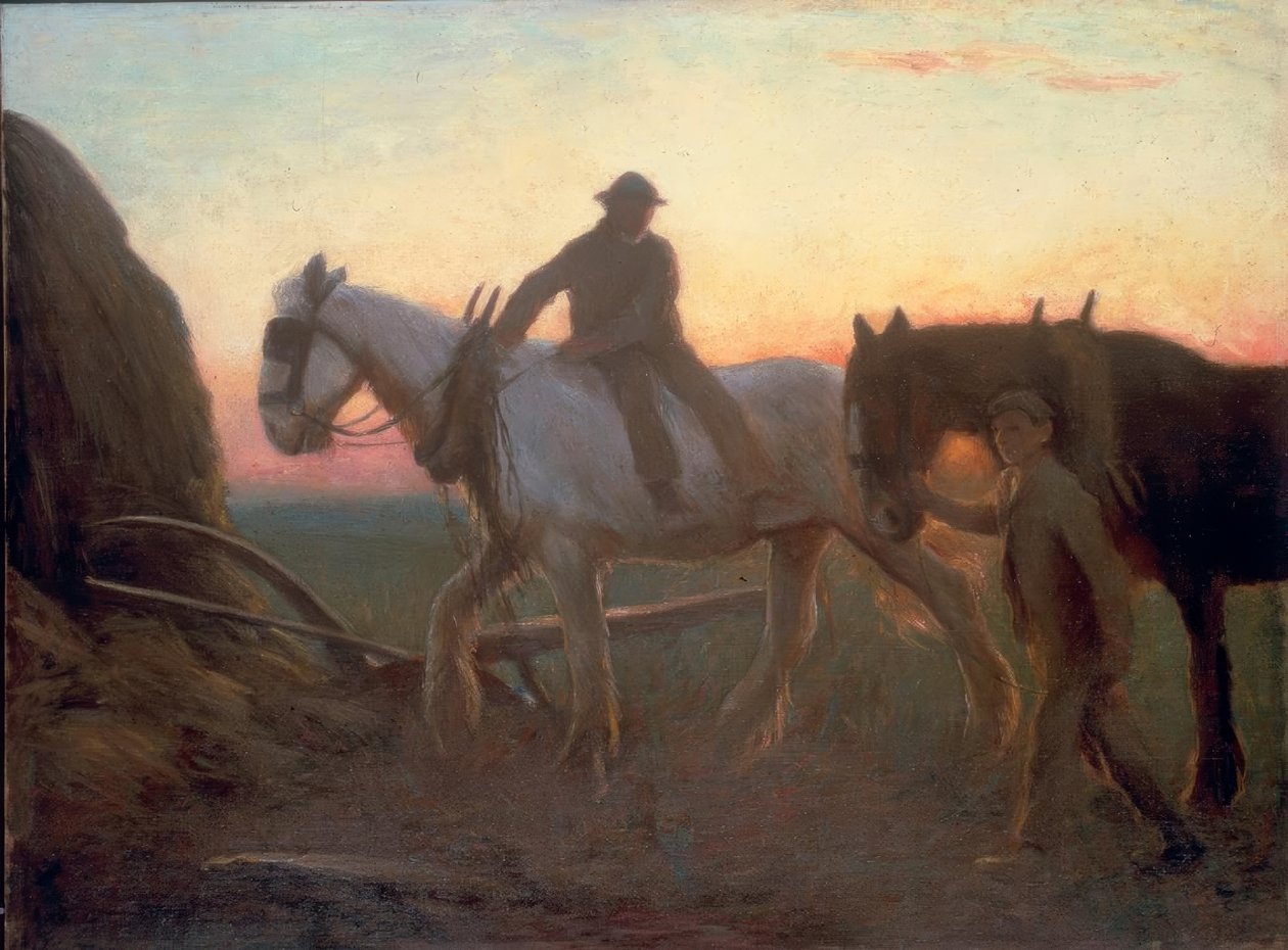 Hjemover av George Clausen